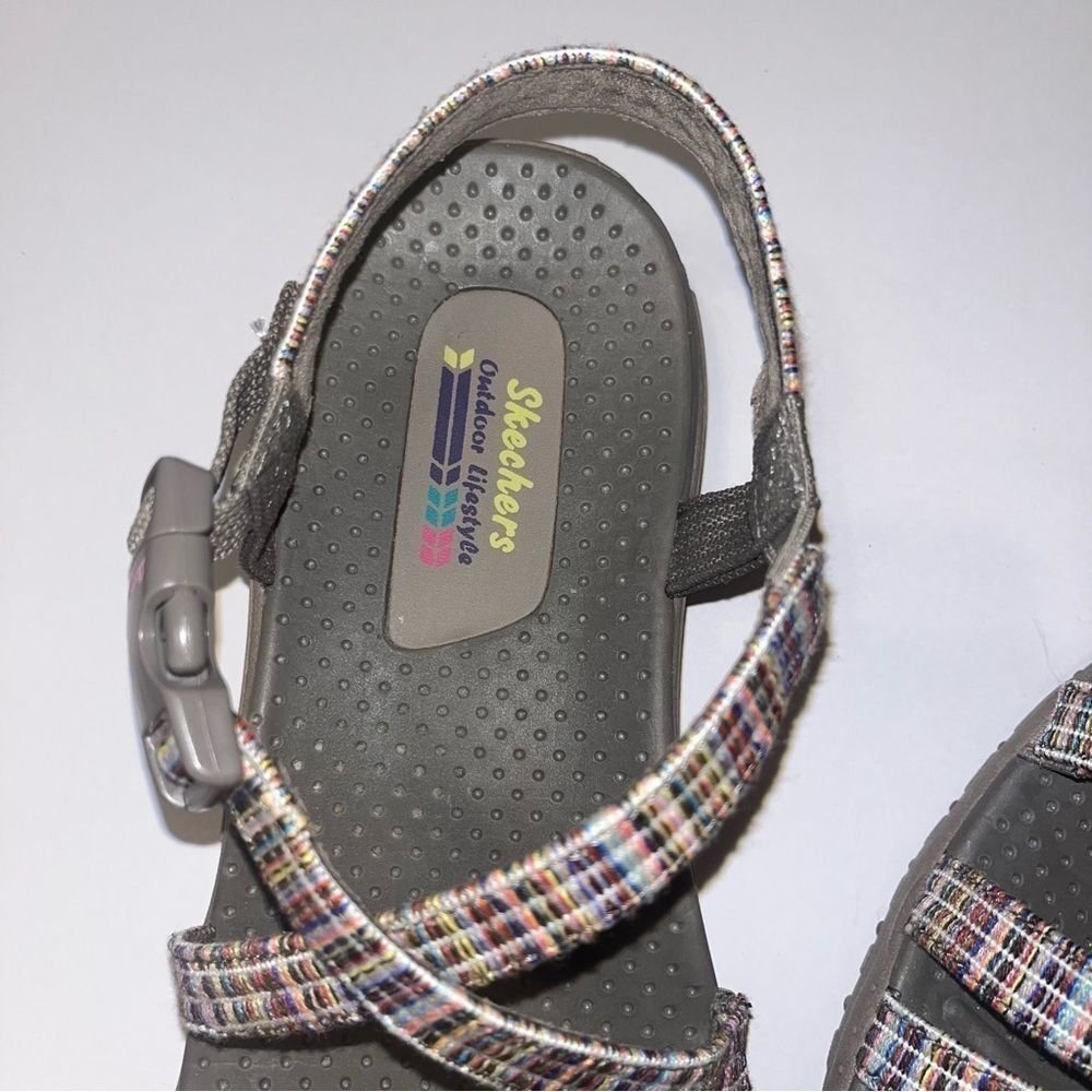 Skechers outdoor lifestyle slip ons colorful strappy sandals size 11 Women's - Picture 4 of 10